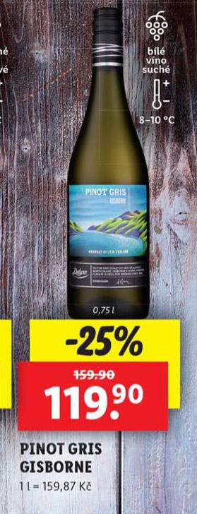 PINOT GRIS GISBORNE