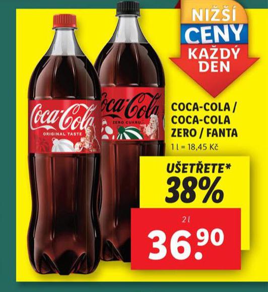 COCA COLA / ZERO / FANTA