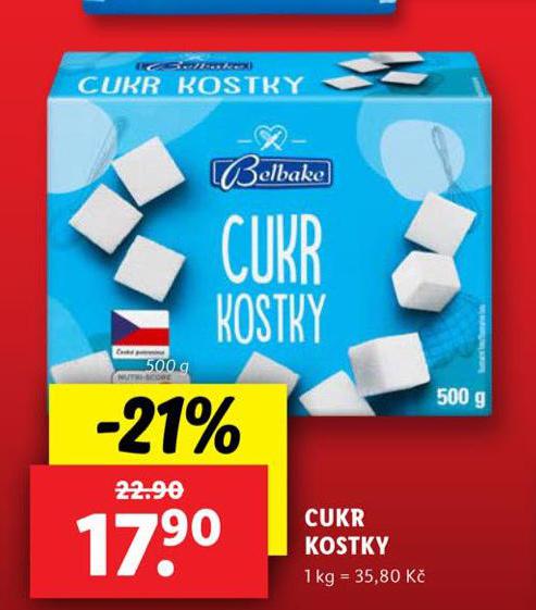 CUKR KOSTKY