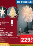 3/10 LED VNON HVZDA / STROMEK / VLOKA