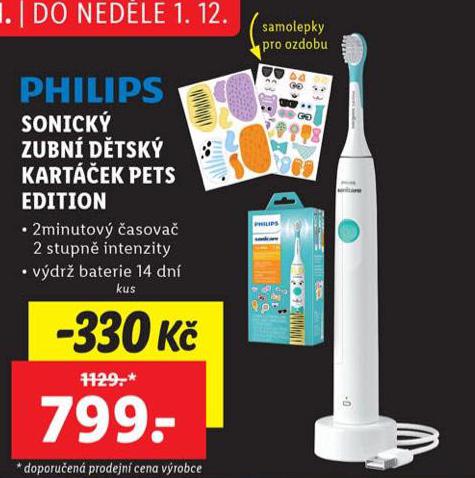 PHILIPS SONICK ZUBN DTSK KARTEK PETS EDITION