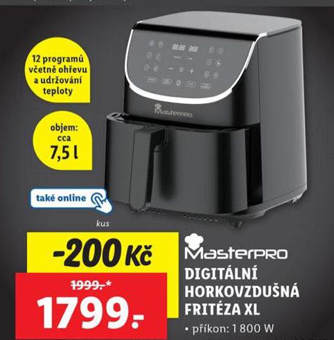 DIGITLN HORKOVZDUN FRITZA XL