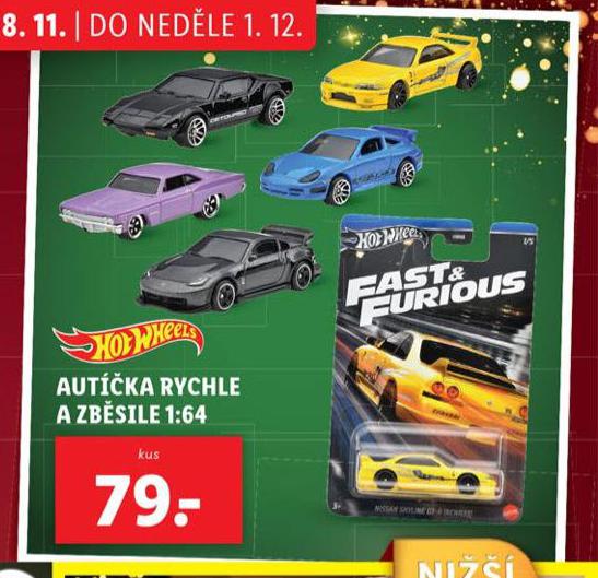 AUTKA RYCHLE A ZBSILE 1:64