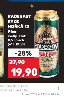 PIVO RADEGAST RYZE HOK 12