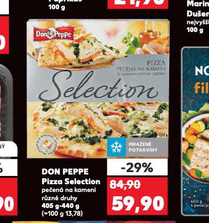 DON PEPPE PIZZA SELECTION