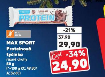 MAX SPORT PROTEINOV TAINKA