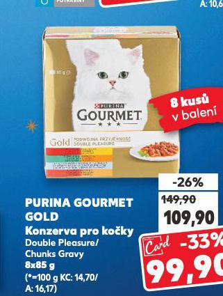 PURINA ONE GOURMET HOLD KONZERVY PRO KOKY