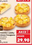 TARTALETKY S JABLKY A KRMEM FRANGIPANE