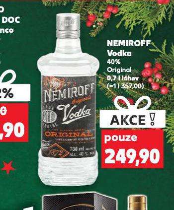 NEMIROFF VODKA