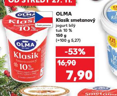 OLMA KLASIK SMETANOV JOGURT BL