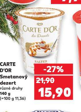 CARTE DOR SMETANOV DEZERT