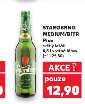 PIVO STAROBRNO MEDIUM / BITR