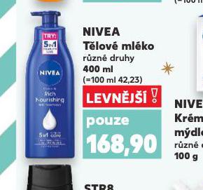 NIVEA TLOV MLKO