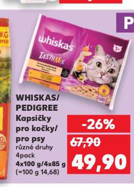 WHISKAS KAPSIKY PRO KOKY