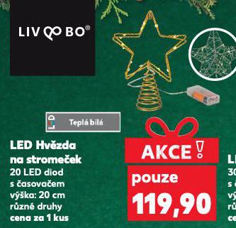 LED HVZDA NA STROMEEK