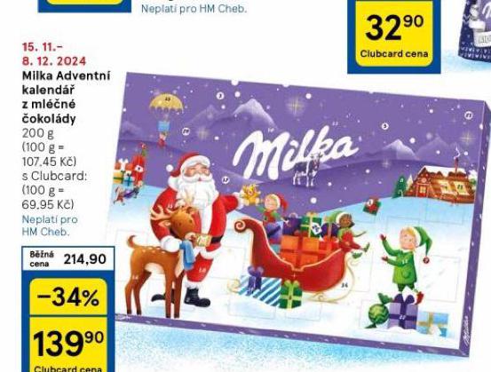 MILKA ADVENTN KALEND