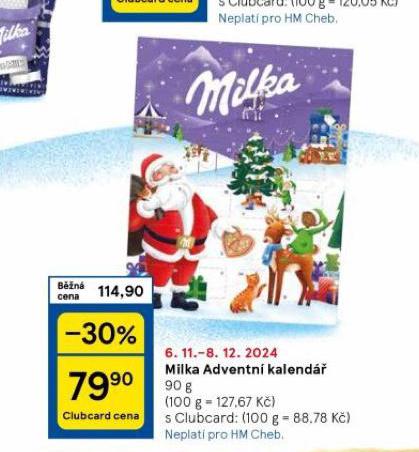 MILKA ADVENTN KALEND