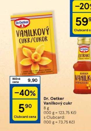 DR. OETKER VANILKOV CUKR