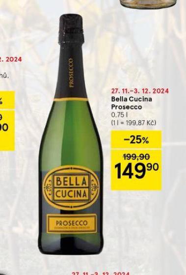 BELLA CUCINA PROSECCO