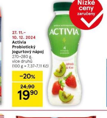 ACTIVIA JOGURTOV NPOJ