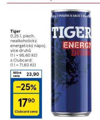 TIGER ENERGY DRINK