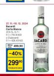 BACARDI CARTA BLANCA