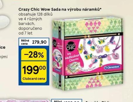 CRAZY CHIC WOW SADA NA VROBU NRAMK