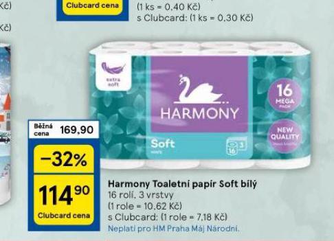 HARMONY TOALETN PAPR