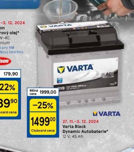 VARTA AUTOBATERIE