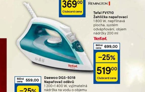 NAPAOVAC EHLIKA TEFAL