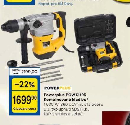 POWERPLUS KOMBINOVAN KLADIVO