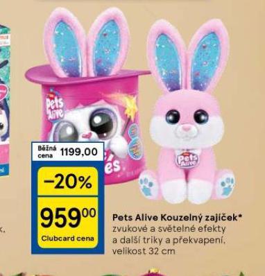 PETS ALIVE KOUZELN ZAJEK