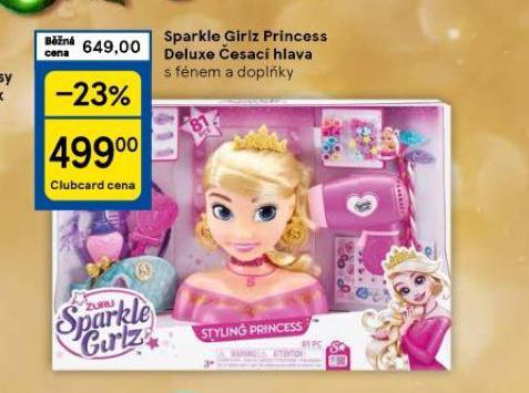 SPARKLE GIRIZ PRINCESS DELUXE ESAC HLAVA