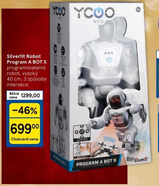 SILVERIT ROBOT PROGRAM A BOT X