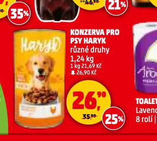 KONZERVA PRO PSY HARYK