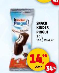 SNACK KINDER PINGU