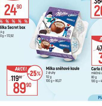 MILKA SNHOV KOULE