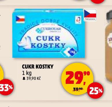 CUKR KOSTKY