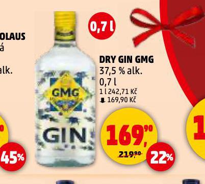 DRY GIN GMG