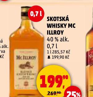 SKOTSK WHISKY MC ILLROY