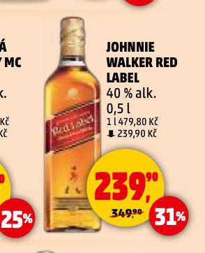 JOHNNIE WALKER RED LABEL