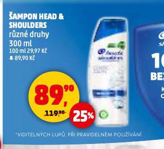 HEAD & SHOULDERS AMPON NA VLASY