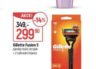 GILLETTE FUSION 5  HOLIC STROJEK + 2 NHRADN HLAVICE