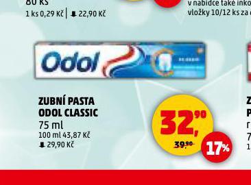 ODOL ZUBN PASTA