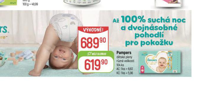 PAMPERS DTSK PLENKY