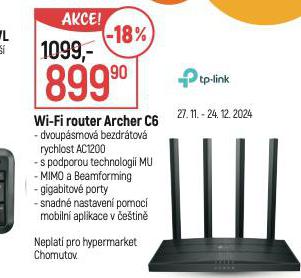 WI-FI ROUTER TP-LINK