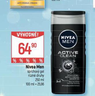 NIVEA MEN SPRCHOV GEL