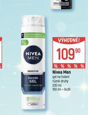 NIVEA MEN GEL NA HOLEN