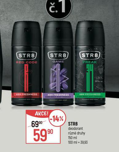 STR8 DEODORANT