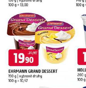 EHRMANN GRAND DESSERT